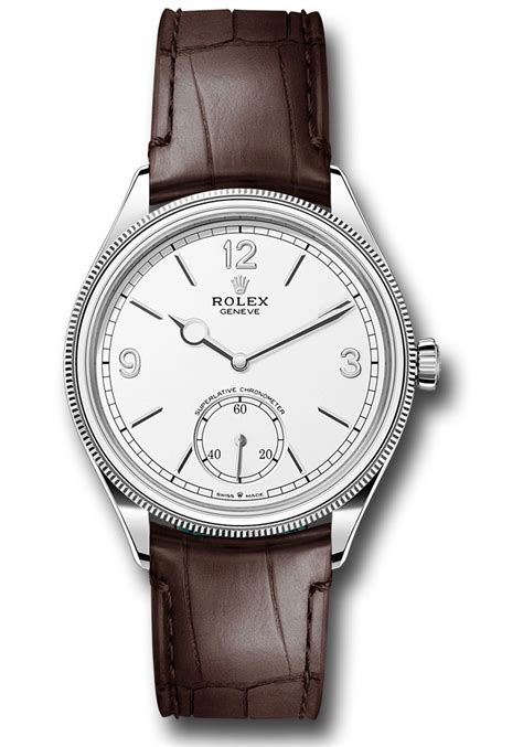 Rolex 1908 white gold dial